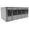 Porta-King 4-Wall Modular In-Plant Office, 8 ft H, 20 ft W, 10 ft D, Gray VK1DW 10'X20' 4-WALL - alternate 2