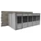 Porta-King 3-Wall Modular In-Plant Office, 8 ft H, 20 ft W, 10 ft D, Gray VK1DW 10'X20' 3-WALL - alternate 2