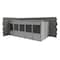 Porta-King 2-Wall Modular In-Plant Office, 8 ft H, 20 ft W, 10 ft D, Gray VK1DW 10'X20' 2-WALL - alternate 2