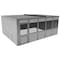Porta-King 4-Wall Modular In-Plant Office, 8 ft H, 20 ft W, 16 ft D, Gray VK1DW 16'X20' 4-WALL - alternate 2