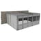 Porta-King 3-Wall Modular In-Plant Office, 8 ft H, 20 ft W, 16 ft D, Gray VK1DW 16'X20' 3-WALL - alternate 2