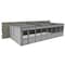 Porta-King 3-Wall Modular In-Plant Office, 8 ft H, 32 ft W, 16 ft D, Gray VK1DW 16'X32' 3-WALL - alternate 2