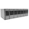 Porta-King 4-Wall Modular In-Plant Office, 8 ft H, 28 ft W, 12 ft D, Gray VK1DW 12'X28' 4-WALL - alternate 2