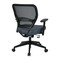Office Star Desk Chair Desk Chair, Adjustable Arms, 19" to 23" Height, Fabric, Gray 55-7N17-226 - alternate 3
