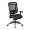 Office Star Executive Chair Desk Chair, Adjustable Arms, 17-3/4" to 20-1/4" Height, Mesh, Gray 818-41G9C18P - alternate 1
