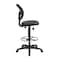 Office Star Vinyl Drafting Chair, 24" to 34-7/8", Black DC2990V - alternate 3