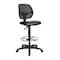 Office Star Vinyl Drafting Chair, 24" to 34-7/8", Black DC2990V - alternate 1