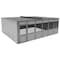 Porta-King 4-Wall Modular In-Plant Office, 8 ft H, 24 ft W, 20 ft D, Gray VK1DW 20'X24' 4-WALL - alternate 2