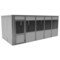Porta-King 4-Wall Modular In-Plant Office, 8 ft H, 20 ft W, 10 ft D, Gray VK1STL10'X20' 4-WALL - alternate 2