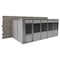Porta-King 3-Wall Modular In-Plant Office, 8 ft H, 20 ft W, 10 ft D, Gray VK1STL 10'X20' 3-WALL - alternate 2