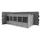 Porta-King 2-Wall Modular In-Plant Office, 8 ft H, 20 ft W, 10 ft D, Gray VK1STL 10'X20' 2-WALL - alternate 2