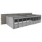 Porta-King 3-Wall Modular In-Plant Office, 8 ft H, 32 ft W, 16 ft D, Gray VK1STL 16'X32' 3-WALL - alternate 2