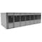 Porta-King 4-Wall Modular In-Plant Office, 8 ft H, 28 ft W, 12 ft D, Gray VK1STL 12'X28' 4-WALL - alternate 2