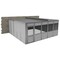 Porta-King 3-Wall Modular In-Plant Office, 8 ft H, 20 ft W, 20 ft D, Gray VK1STL 20'X20' 3-WALL - alternate 2