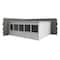 Porta-King 2-Wall Modular In-Plant Office, 8 ft H, 20 ft W, 16 ft D, White VK1DW-WCM 16'X20' 2-WALL - alternate 2