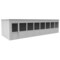 Porta-King 4-Wall Modular In-Plant Office, 8 ft H, 32 ft W, 12 ft D, White VK1DW-WCM 12'X32' 4-WALL - alternate 2