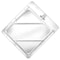 Labelmaster Vehicle Placard Holder, Aluminum, 14 1/8 in W x 12 1/2 in H 80SMP97-8H - alternate 1