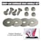 Snap-Loc Carriage Bolt, Square Neck, 5/16"-18, 1 in L, Steel, Grade 5, Zinc Plated SLFCBDS1 - alternate 2