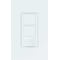 Lutron Wall Mount Sensor, Occupancy, Photocell, Vacancy, Hard Wired, White, 900 sq ft, Fluorescent, Halogen, Incandescent, LED MS-OPS6-DDV-WH - alternate 2