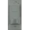 Lutron Wall Mount Sensor, Occupancy, Photocell, Vacancy, Hard Wired, White, 900 sq ft, Fluorescent, Halogen, Incandescent, LED MS-OPS6-DDV-WH - alternate 1