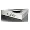 Safco Trifecta Trash Can Lid, Flat Silver, metal, 20 in W/Dia 9560CZ - alternate 1