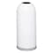 Safco 15 gal. Stainless Steel, Galvanized Steel Round Trash Can, White 9639WH - alternate 1
