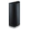 Safco 12-1/2 gal. Steel Half-Round Trash Can, Black 9940BL - alternate 1