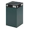 Safco 25 gal Square Trash Can, Open Top, Green, Heavy Gauge Steel, 1 Openings 2981GN - alternate 2