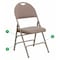 Flash Furniture Fabric Fldng Chair, Easy Carry Hndl, Beige HA-MC705AF-3-BGE-GG - alternate 1
