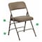 Flash Furniture Folding Chair, Beige Vinyl HA-MC309AV-BGE-GG - alternate 1