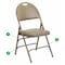 Flash Furniture Fldng Chair w/Easy Carry Hnldl, Beige Vnl HA-MC705AV-3-BGE-GG - alternate 1