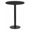 Flash Furniture Round Laminate Table Top, Laminate Top, Wood Grain XU-RD-24-BLKTB-TR18B-GG - alternate 1