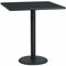 Flash Furniture Square Laminate Table, Laminate Top, Wood Grain XU-BLKTB-4242-TR24B-GG - alternate 1