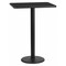 Flash Furniture Rectangle Laminate Table Top, 24" W, 30" L, 43.125" H, Laminate Top, Wood Grain XU-BLKTB-2430-TR18B-GG - alternate 1