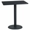 Flash Furniture Rectangle Laminate Table Top, 30" W, 42" L, 43.125" H, Laminate Top, Wood Grain XU-BLKTB-3042-TR24B-GG - alternate 1