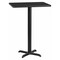 Flash Furniture Rectangle Laminate Table Top, Laminate Top, Wood Grain XU-BLKTB-2430-T2222B-GG - alternate 1