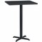 Flash Furniture Square Laminate Table Top, Laminate Top, Wood Grain XU-BLKTB-2424-T2222B-GG - alternate 1