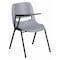 Flash Furniture Tablet Arm Chair, Right Hand Flip-Up, Gray, 21" W, 25.5" L, 32" H, Gray RUT-EO1-GY-RTAB-GG - alternate 1
