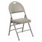 Flash Furniture Vinyl Folding Chair, Gray HA-MC705AV-3-GY-GG - alternate 1