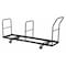 Flash Furniture Folding Chair Dolly, 35 Chair Cap, Black NG-DOLLY-309-35-GG - alternate 1