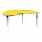 Flash Furniture Kidney Activity Table, Laminate, Yellow XU-A4872-KIDNY-YEL-H-A-GG - alternate 1