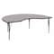 Flash Furniture Kidney Activity Table, Laminate, Grey XU-A4896-KIDNY-GY-T-P-GG - alternate 1