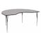 Flash Furniture Kidney Activity Table, Laminate, Grey XU-A4896-KIDNY-GY-T-A-GG - alternate 1