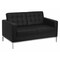 Flash Furniture Loveseat, 31" x 32", Upholstery Color: Black ZB-LACEY-831-2-LS-BK-GG - alternate 1