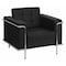 Flash Furniture Hercules Lesley Chair, Black Back, 36-3/4 in W 33" L 32-1/2" H, Straight, Leather Seat ZB-LESLEY-8090-CHAIR-BK-GG - alternate 1