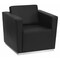 Flash Furniture Hercules Trinity Chair, Black Back, 33 in W 32" L 31" H, Track, Leather Seat ZB-TRINITY-8094-CHAIR-BK-GG - alternate 1