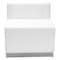 Flash Furniture Hercules Alon Chair, White Back, 25-1/2 in W 25-1/4" L 27" H, Leather Seat ZB-803-CHAIR-WH-GG - alternate 1