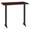 Flash Furniture Rectangle Laminate Table, Laminate Top, Wood Grain XU-MAHTB-3042-T0522B-GG - alternate 1