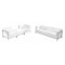 Flash Furniture 4 pcs. White Leather Reception Set, Imagination Series ZB-IMAG-SET15-WH-GG - alternate 1