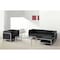 Flash Furniture HERCULES Imagination Series Black LeatherSoft Sectional & Chair with Ganging Clips, 5 Pieces ZB-IMAG-SET12-GG - alternate 1